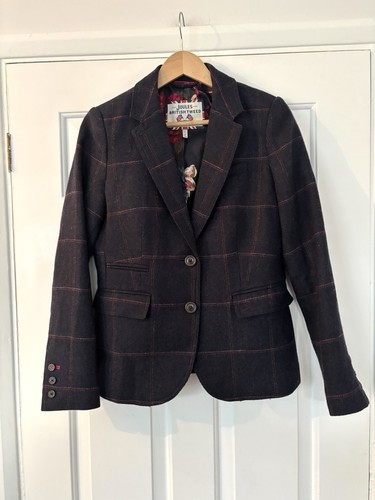 Joules tweed jacket blazer - tweed,