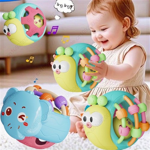 Baby rattle toy soft - baby, silicone