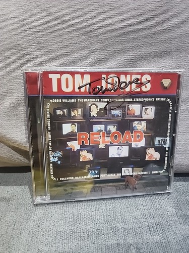 Signed tom jones reload album - tom,
