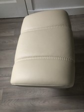 Ekornes Stressless Consul Leather Footstool Cream Leather