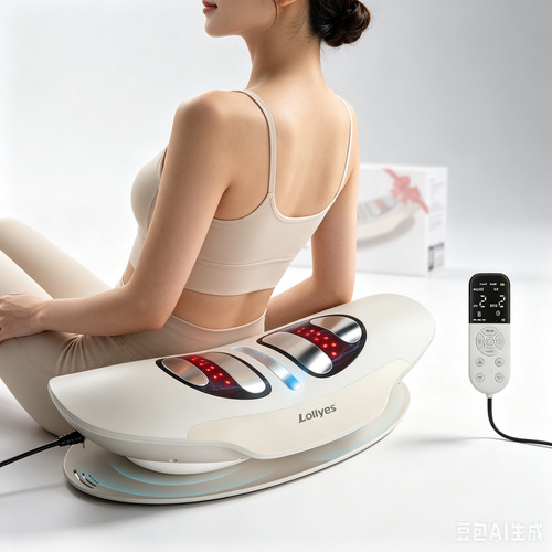 Heated back massager pad deep - massager,
