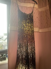 Ombre Sequin Mini Dress Size 12