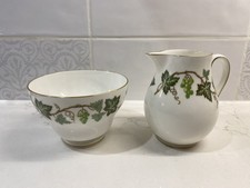 Wedgwood Bone China SANTA CLARA Sugar Bowl & Milk Jug
