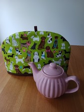 Tea cosy, tea pot cosy, two