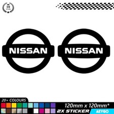 2x NISSAN Vinyl Sticker Decal