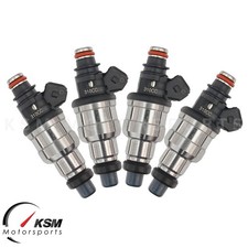 4 x 310cc Fuel Injectors for Civic Integra Acura all D B F H K ZC VTEC w/ clips
