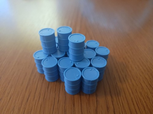 Gauge oil drums 43 - drums, scale