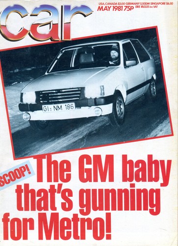 Car magazine may - car, matra