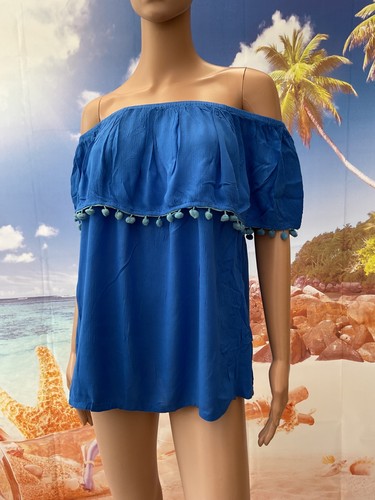 Julipa cobalt crinkle blue - blue, off