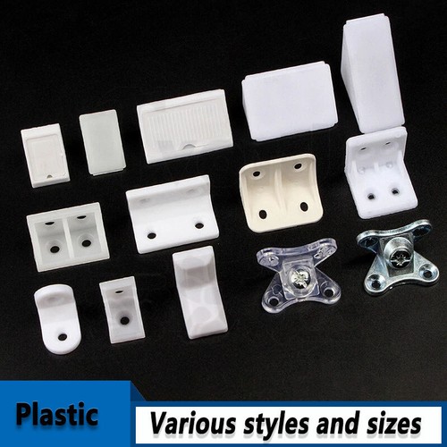 White plastic mini corner - white,