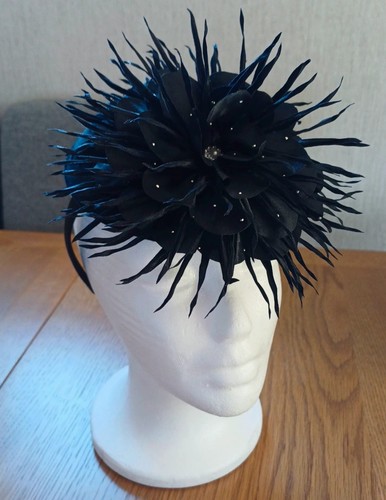 Ladies black satin - ladies,