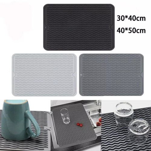 Silicone sink drying mat - drying,