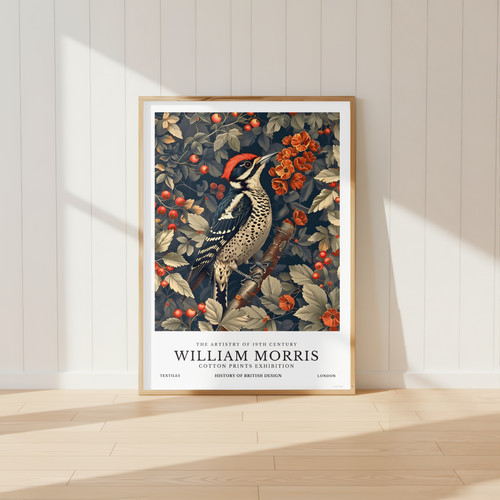 William morris woodpecker - william,