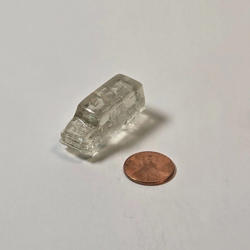 Clear resin paddy wagon - clear,