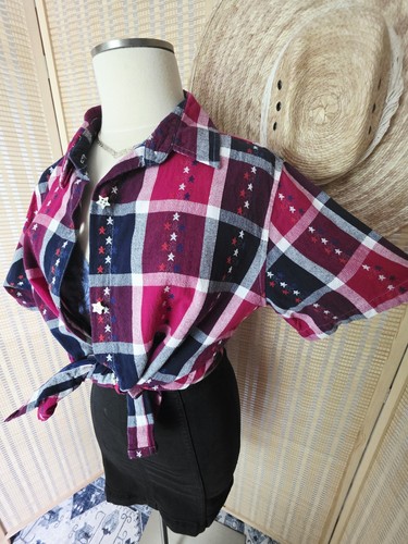 100 cotton red - red, navy