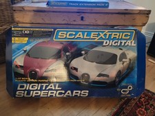 Scalextric Digital Supercars Plus Additional Track And Barriers