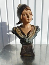 Plaster Bust Dutch Woman No.3