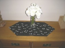 Black White Musical Notes Mini