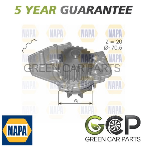 Napa water pump fits peugeot - napa,