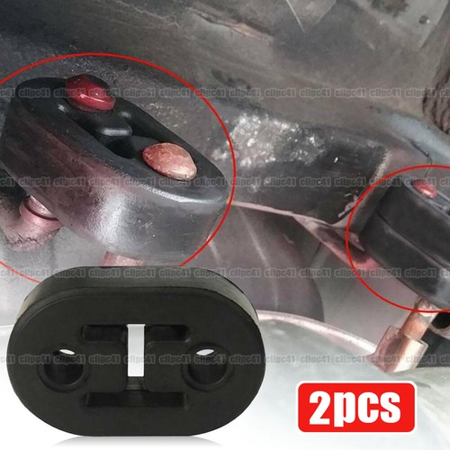 2pcs black car exhaust - 2pcs,
