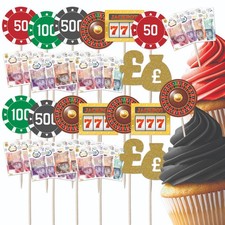 24 Casino & Money Cupcake