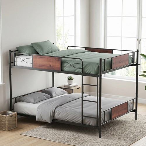 Heavy duty full bunk bed - duty, high