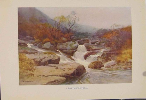 Original old antique - original, print