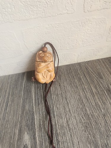 Vintage japenese carved wooden - vintage,