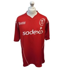 Kooga Rugby Shirt Red British Army Rugby Uk Men's Size XL FF264