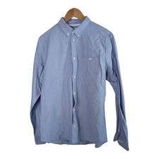 Norse Projects Mens Large 40' Light Blue Cotton Long Sleeve Anton Oxford Shirt🚀