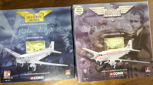 Corgi aviation archive - archive, pair