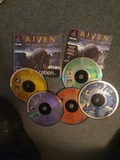 RIVEN THE SEQUEL TO MYST SONY PS1 UK SELLER