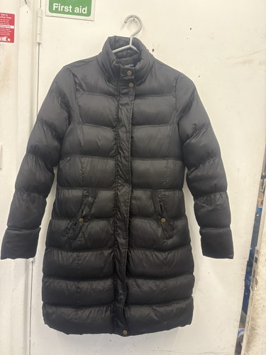 Boohoo black quilted puffer - quilted,