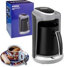 APOXCON Automatic Turkish Coffee Maker 1-4 Cups, Electric Coffee... 