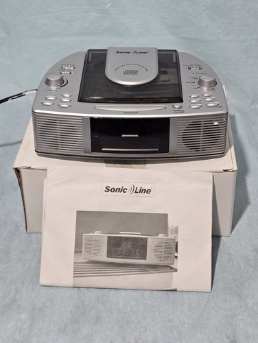 Sonic line clock radio - cd,