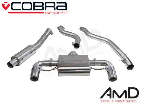 Cobra bmw m140i cat back - cat,