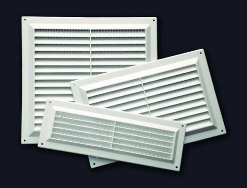 Plastic louvre air ventilation - plastic,