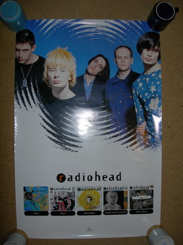 Radiohead poster early - radiohead, -poster-early