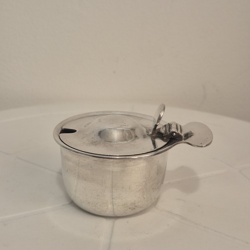 Antique silver plated - plated, mustard