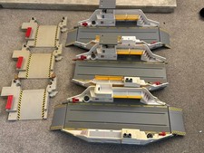 3 x INCOMPLETE Playmobil Ferry, Dock and Ramps 5127