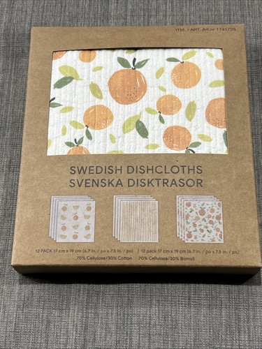 Swedish dishcloths pack - dishcloths, 12-pack