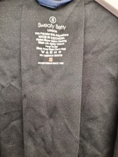 LADIES SWEATY BETTY BLUE RAIN MAC UK SMALL CG B23