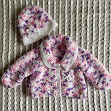 Hand Knitted Multi Coloured