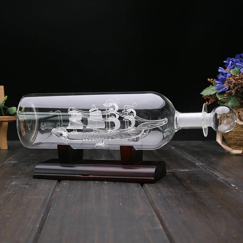 Ship bottle nautical - a,