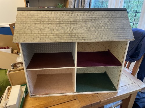 Homemade dolls house - dolls,