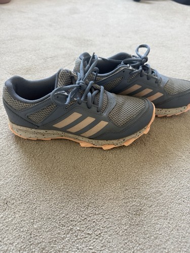Adidas blue and - and, striped
