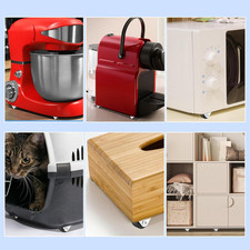 Small Caster Wheels 8 Pcs