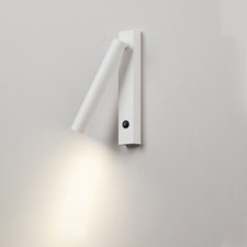 5W COB LED Wall Lamp Headboard Reading Light Fixture Adjustable Spotlight Switch