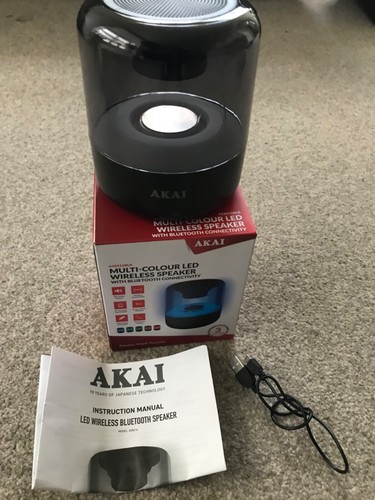 Akai multi coloured led - coloured,