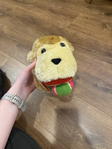 Monkey hand puppet ball game - monkey,